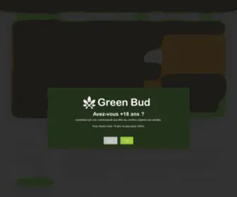 Greenbud.fr(Vente de Fleurs CBD légal) Screenshot