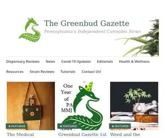 Greenbudgazette.com(Pennsylvania's Independent Cannabis News) Screenshot