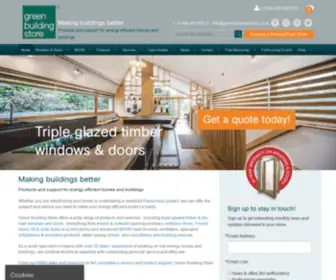 GreenbuildingStore.co.uk(Green Building Store) Screenshot