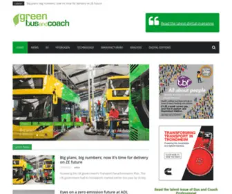 Greenbusandcoach.com(News and information on the green revolution in bus and coach sector) Screenshot