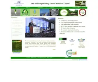 Greenbusinesscentre.com(CIIGBC) Screenshot