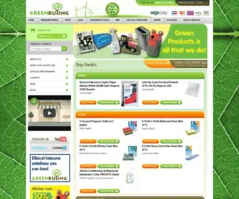 Greenbuying.co.uk(Green Buying) Screenshot