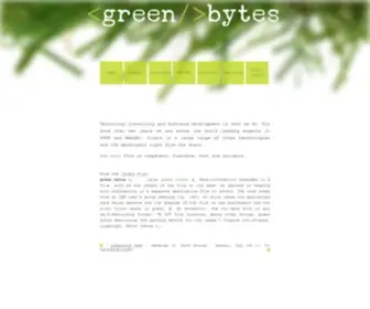 Greenbytes.de(Greenbytes GmbH) Screenshot