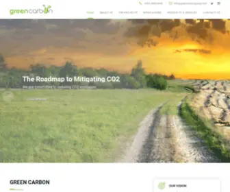 Greencarbongroup.com(Carbon management company in Kuwait) Screenshot