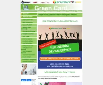 Greencard724.com Screenshot