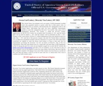Greencardlottery.expert(Green card expert) Screenshot