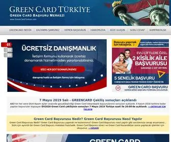 Greencardturkiye.com(Green Card Türkiye) Screenshot