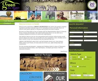 Greencars.co.tz(Green Car Rentals) Screenshot