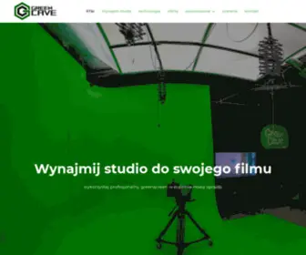 Greencavestudio.com(Wirtualna produkcja na wyciągnięcie ręki) Screenshot