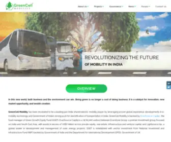 Greencellmobility.com(GreenCell Green Cell) Screenshot