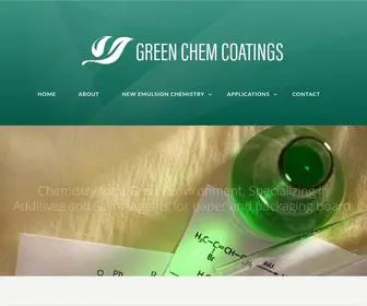 Greenchemcoatings.com(Green Chem Coatings offers advanced) Screenshot