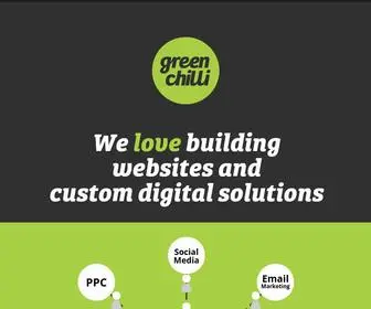 Greenchillidesign.com(Digital Strategy & Software Development) Screenshot