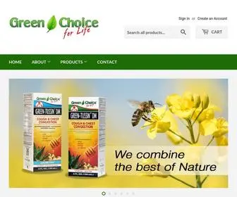 Greenchoiceforlife.com(Green Choice For Life) Screenshot