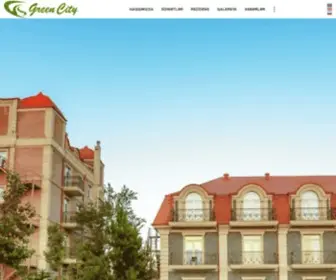 Greencity.az(GreenCity Resort & Residence) Screenshot