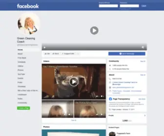 Greencleaningcoach.com(Green Cleaning Coach) Screenshot