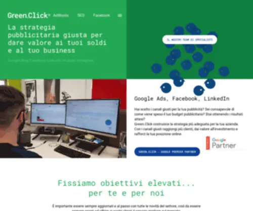 Greenclickmedia.it(Green Click Italia) Screenshot