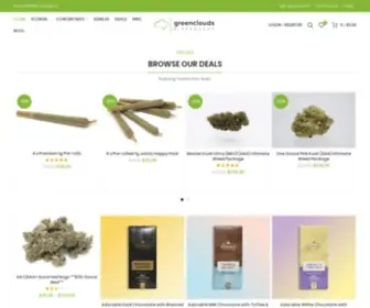 Greenclouds.ca(Buy Weed Online in Canada) Screenshot