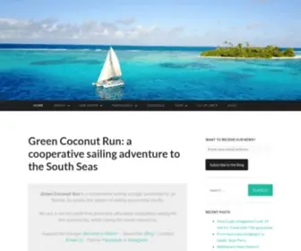 Greencoconutrun.com(Sailing Green Coconut Run) Screenshot