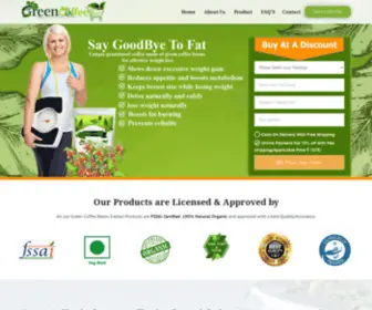 Greencoffeekart.com(Buy online 100% Natural Green Coffee Beans & Powder with 40% discount offer) Screenshot