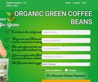 Greencoffeesbeans.com(Green Coffee Beans) Screenshot