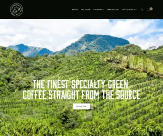 Greencolombiancoffee.com(Green Colombian Coffee Club) Screenshot