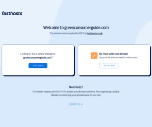Greenconsumerguide.com(Domain parking page) Screenshot