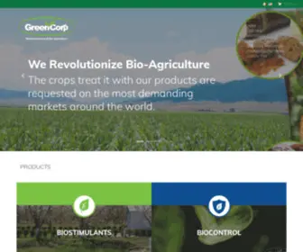 Greencorp.com.mx(Revolucionamos la Agricultura Mundial) Screenshot