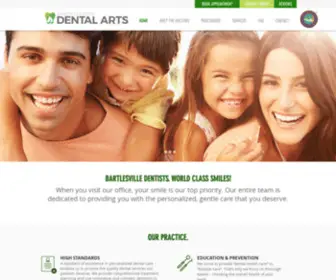 Greencountrydentalarts.com(Green Country Dental) Screenshot