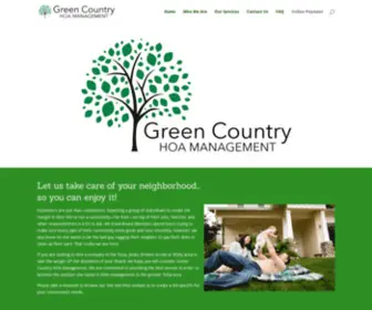 Greencountryhoa.com(Green Country HOA Management) Screenshot