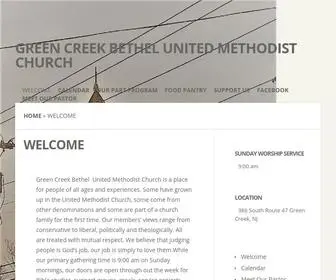 Greencreekumc.org(Green Creek Bethel United Methodist Church) Screenshot