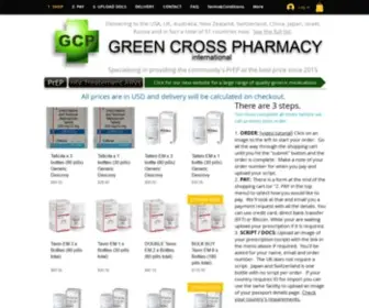 Greencrosspharmacy.online(Buy PrEP online) Screenshot