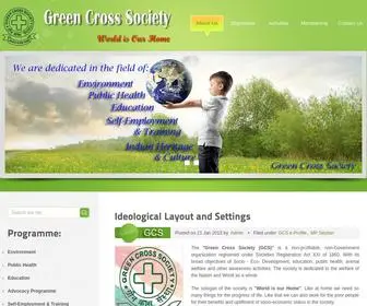 Greencrosssociety.org(Green Cross Society Regd) Screenshot