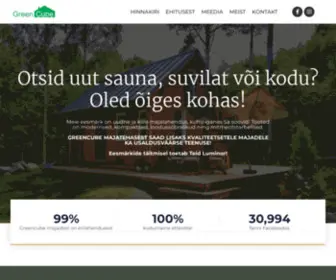 Greencube.ee(Element-ja moodulmajatehas) Screenshot