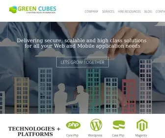 Greencubes.co.in(Website Development Company) Screenshot