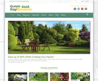 Greendaygardens.com(Where the Sun Always Shines) Screenshot