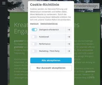 Greendeer-Mediendesign.de(Mediendesign) Screenshot