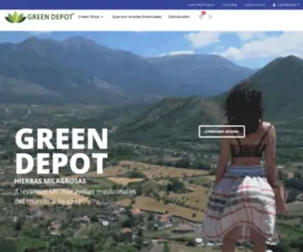 Greendepotgt.com(GREEN DEPOT ya en Antigua Guatemala) Screenshot