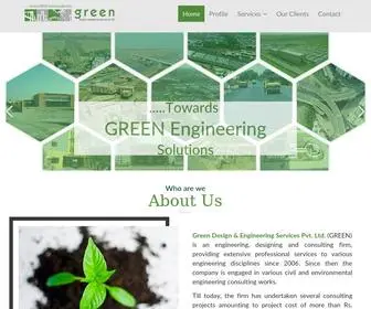 Greendes.com(Green Engineering Services) Screenshot