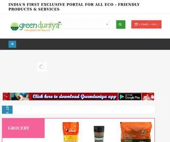 Greendhuniya.com(ECO Lifesytle) Screenshot