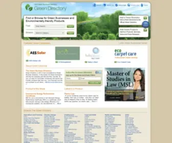 Greendirectory.co.uk(Green Directory) Screenshot