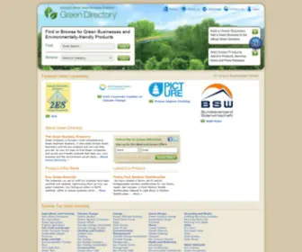 Greendirectory.eu(Green Directory) Screenshot