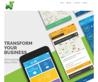 Greendogmedia.co.uk(Digital Solutions & Mobile App Development Agency Derby) Screenshot