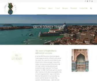 Greendonkeytravel.com(Green Donkey Travel) Screenshot