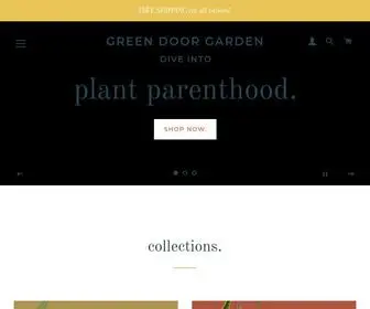 Greendoorgarden.com(Green Door Garden) Screenshot