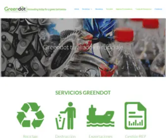 Greendot.cl(Reciclaje industrial) Screenshot