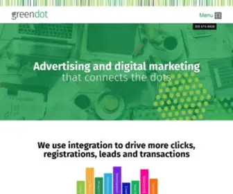 Greendotadvertising.com(#1 Digital Marketing Agency in Miami) Screenshot