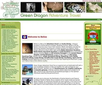 Greendragonbelize.com(Belize Vacations) Screenshot