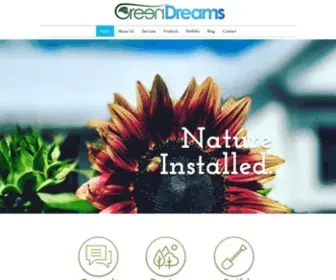 Greendreamsfl.com(Edible Landscaping Florida & Beyond I GreenDreams) Screenshot