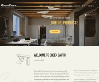 Greenearthcn.com(Green Earth Lighting) Screenshot
