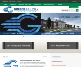 Greeneccc.com(Greene County Career Center) Screenshot
